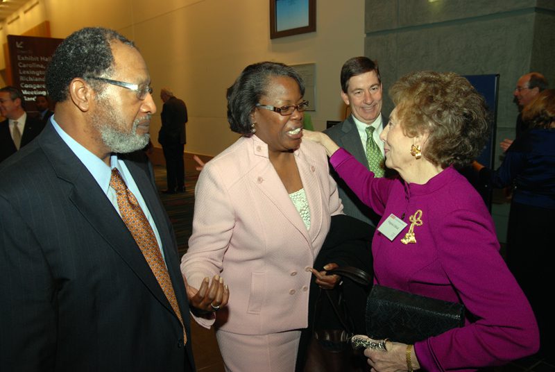 Terry Hunter, Gilda Cobb-Hunter, Tom Kazee, and Virginia Uldrick