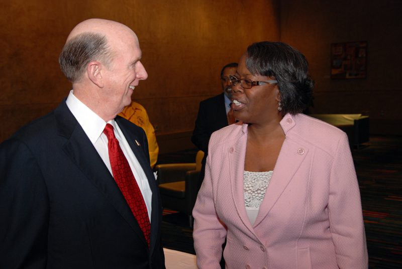 David Wilkins and Gilda Cobb-Hunter