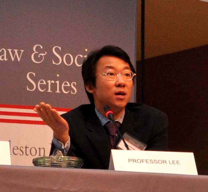Professor Youngjae Lee discussing cruel and unusual punishment in the 21st century