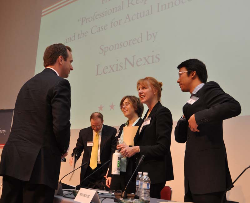 Professor Will Cook thanks Professor Richard Broughton, Professor Sharon Dolovich, Professor Corinna Lain and Professor Younjae Lee