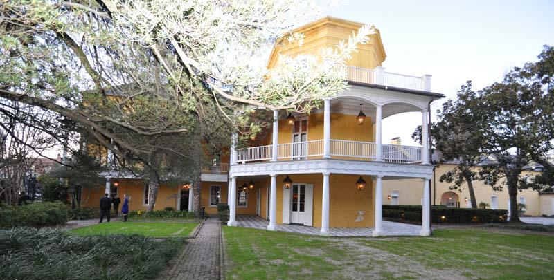 A reception was held at the William Aiken House, Charleston, SC, following the keynote address by Bryan Stevenson