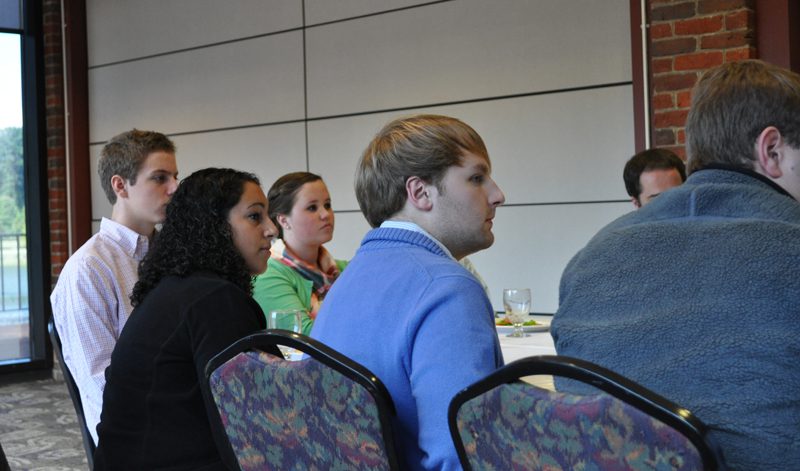 General Mulholland's candid answers captivated the students