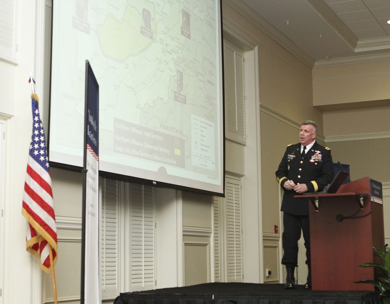 Mulholland went into detail about the complexities of Afghanistan