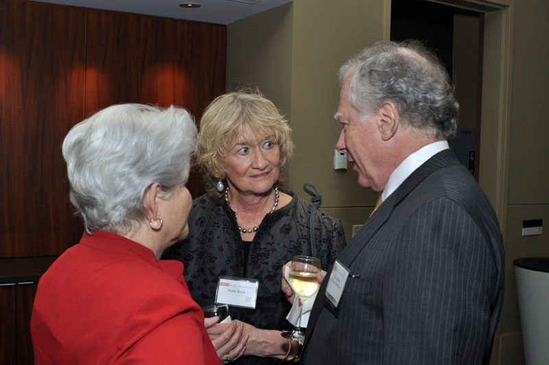 Suzan Boyd, Ed Sellers and a guest