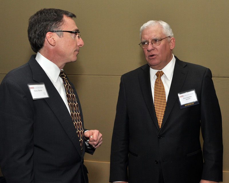 (l-r) Henry Barton and Roy Chamlee