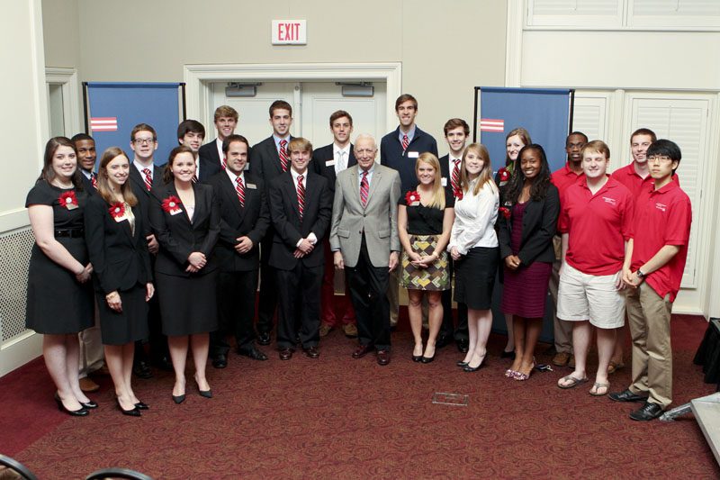 The 2010-11 advance team with Richard Benedetto