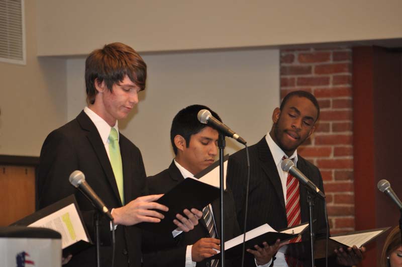 Robert Fuson, Jonathan Pierce and Ardarius Blakely