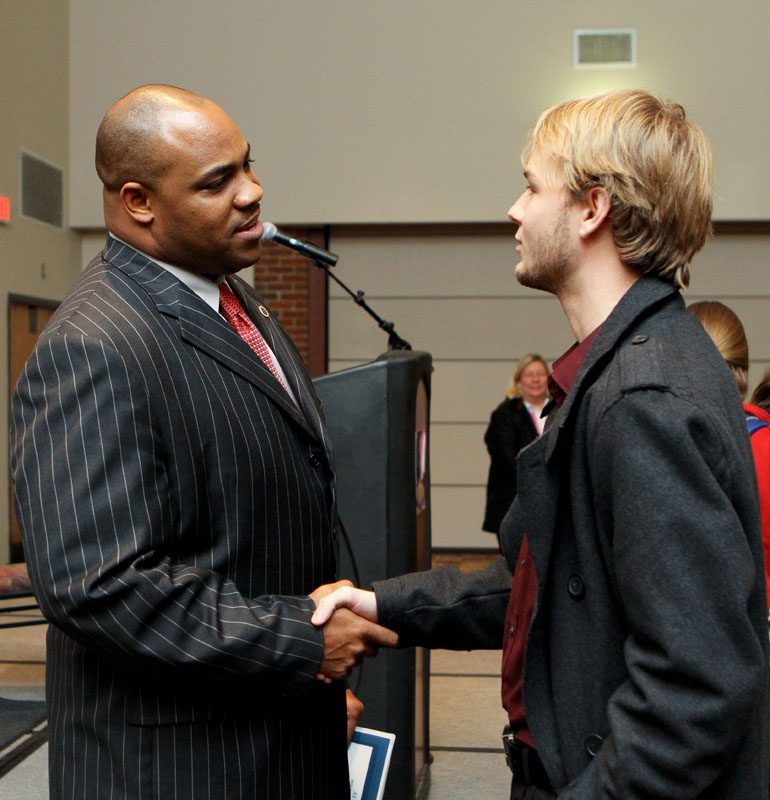 Meeting students