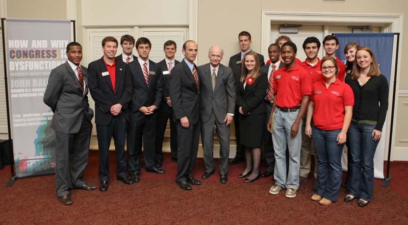 The Riley Institute Advance Team with Governor Baldacci