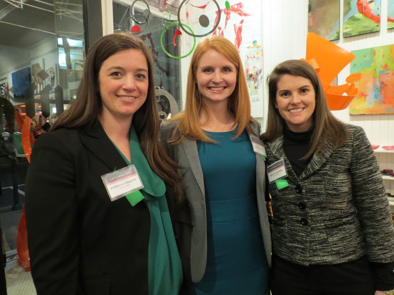 CLR members Patricia Congdon, Ansley Willis and Jordan Faulkner