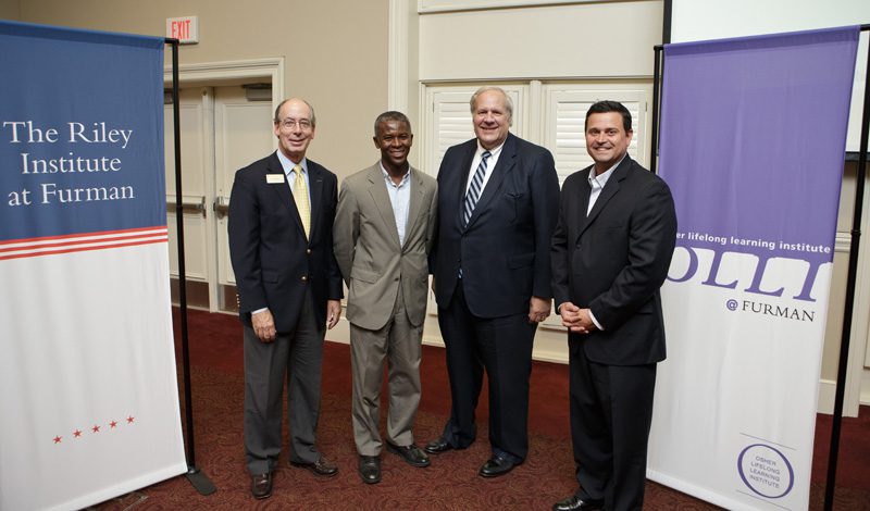 (l-r) John Beckford, John Simpkins, Steve Morrison and Mark Quinn