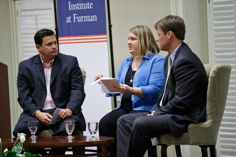 Lynn Bailey speaking to the audience