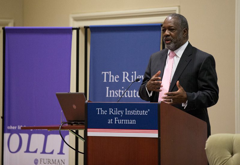 Roland Gardner speaking about, 