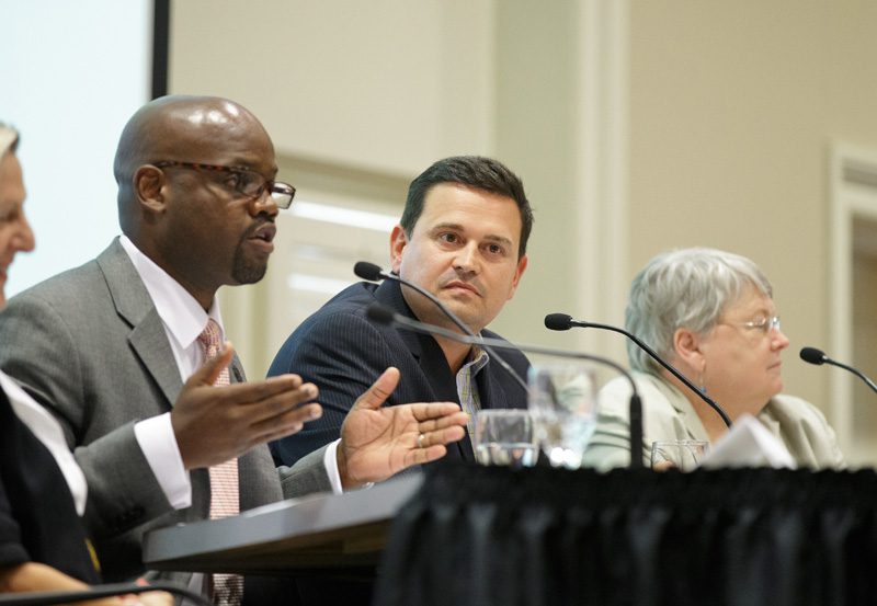 Montrio Belton, director, SC Office of School Transformation, speaking