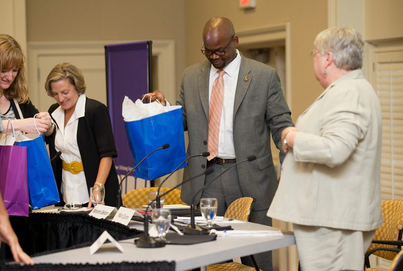 Gifts of appreciation for the speakers!