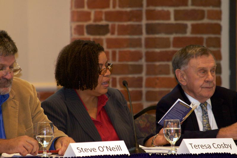 Teresa Cosby speaking about the Constitution