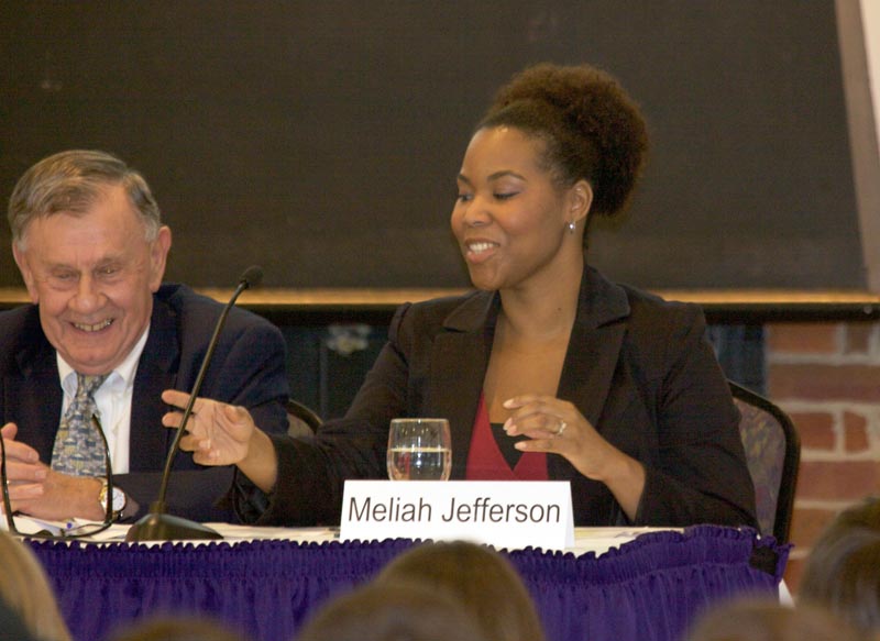 Meliah Jefferson speaking