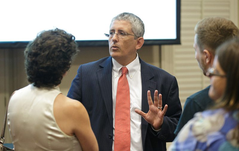 Tony Keck answering questions