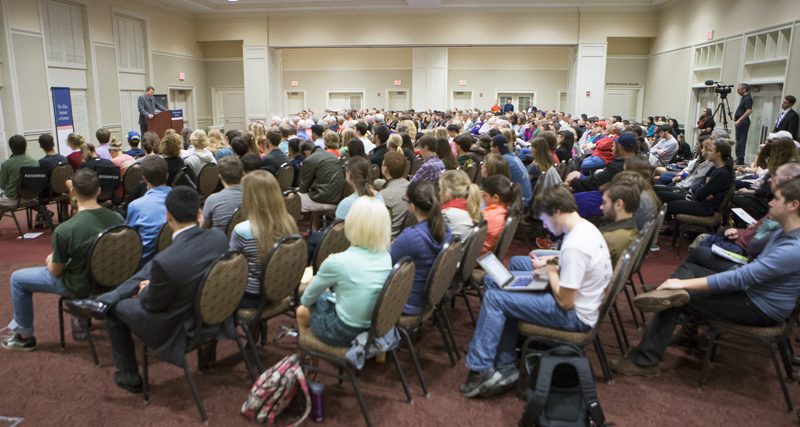 Over 400 in attendance