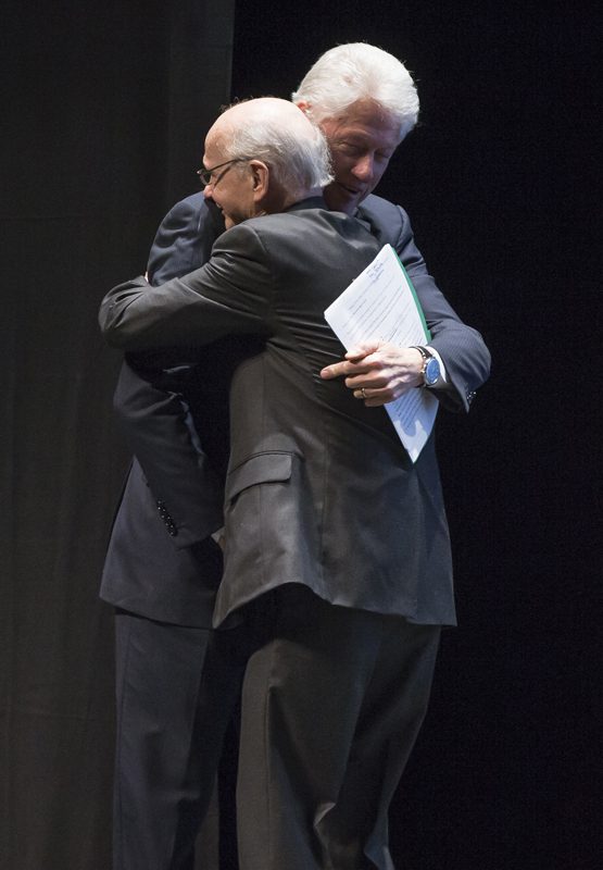 President Clinton and Secretary Riley have been friends since they were governors of their respective state