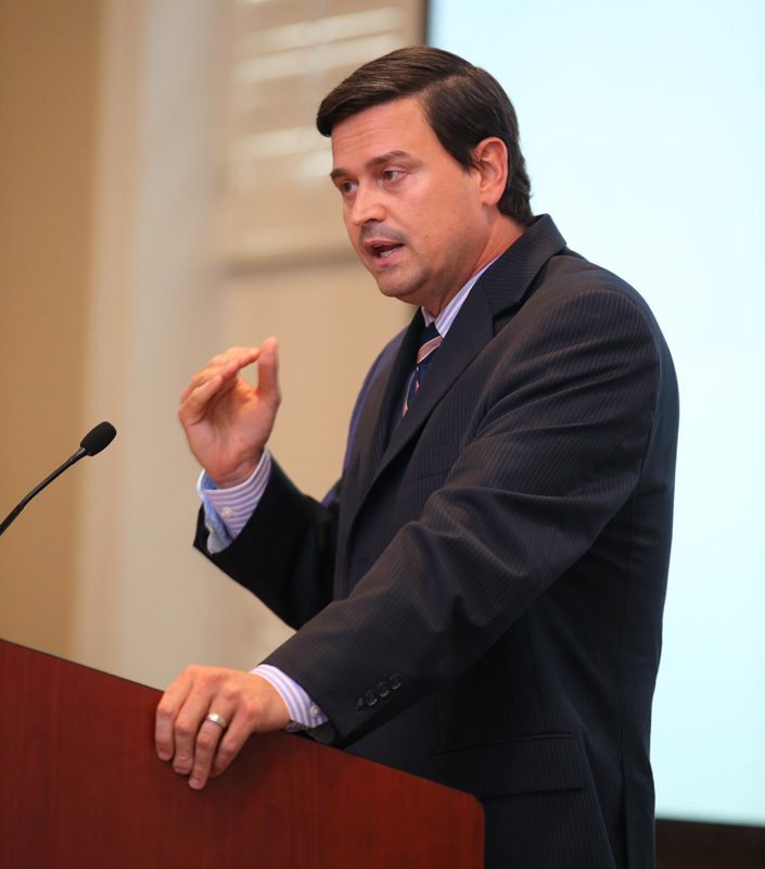 Mark Quinn, moderator of the four-part Summer Series Program