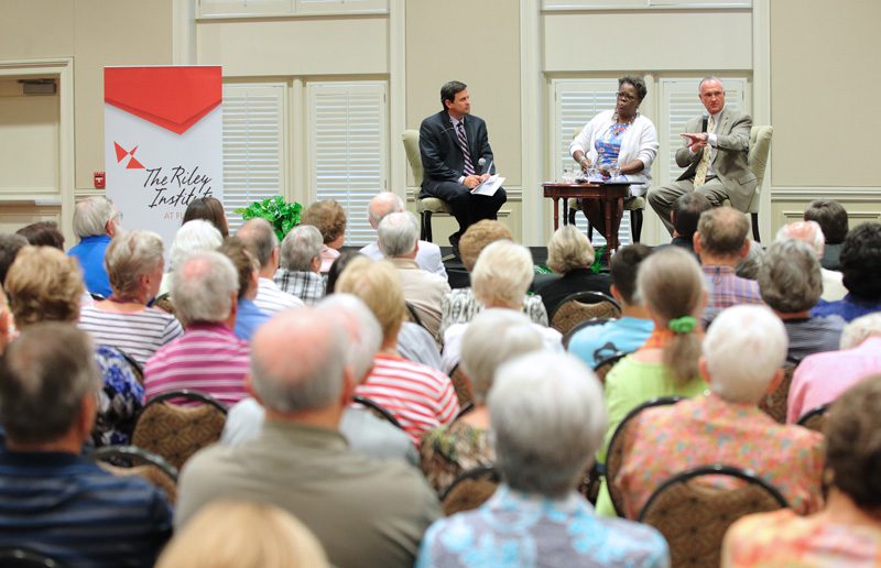 (l-r) Mark Quinn, Gilda Cobb-Hunter and Kenny Bingham