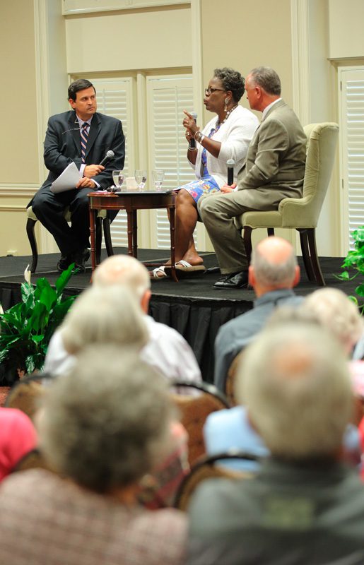 Each of our speakers presented a good argument in support of their political beliefs