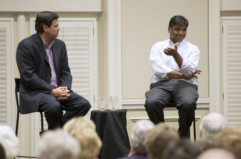 (l-r) Mark Quinn and Danny Avula