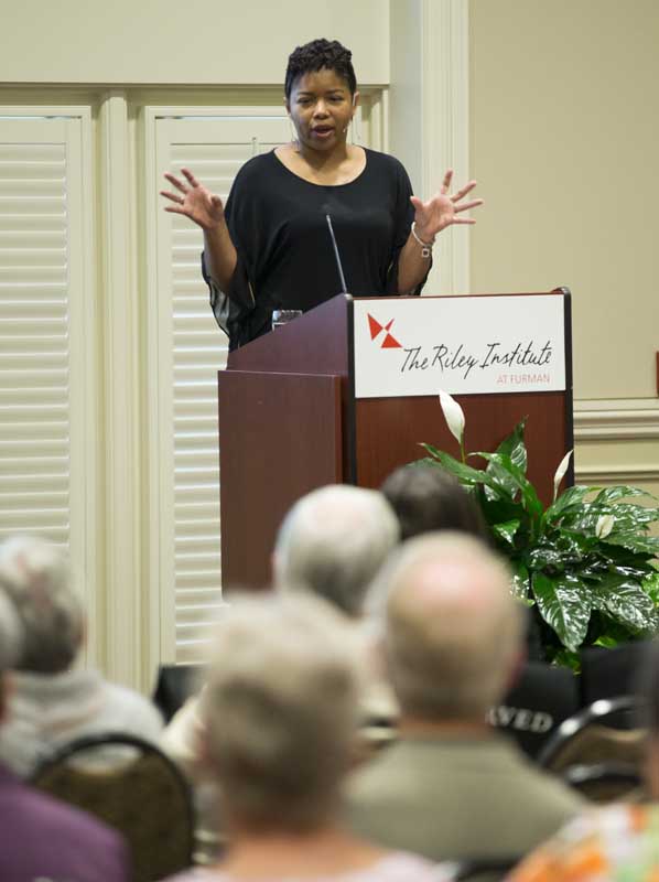 Her goal is to bring awareness of those who live in poverty.