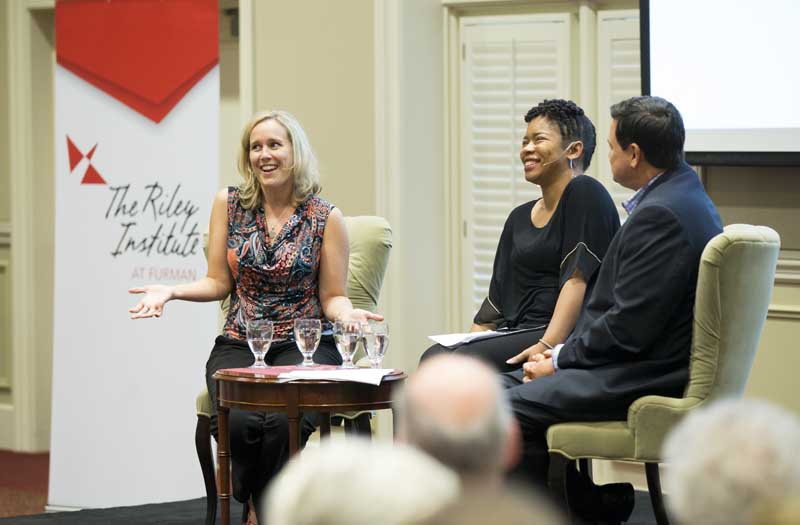Dawn Dowden, Tammi Hart and Mark Quinn