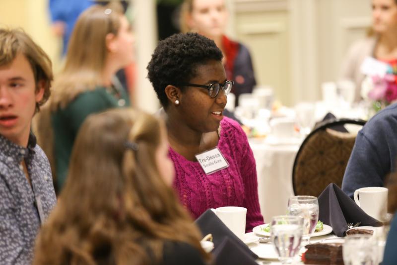Hollingsworth/Townes scholars dinner with Peter Hart