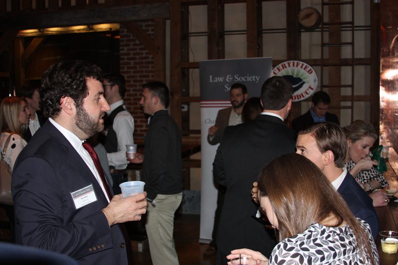 Reception at the Charleston Distilling Co.