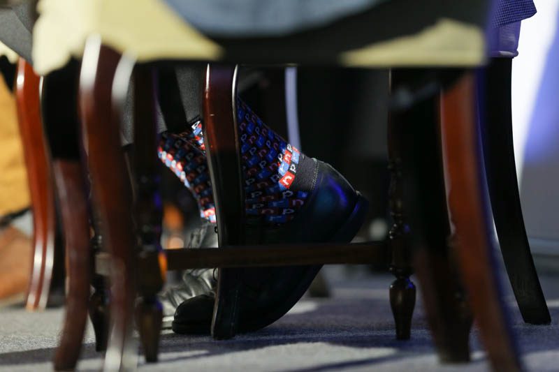 Mike Oreskes NPR socks!