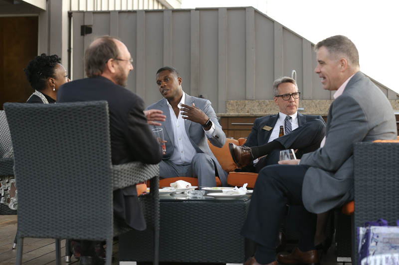 (l-r) George Shields, CoCo Harris, Maurice Owens, Ken Peterson and Chris Ballard