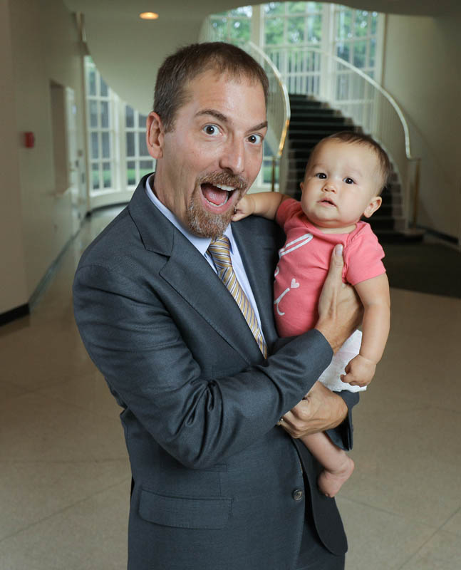 Chuck Todd with Joanna