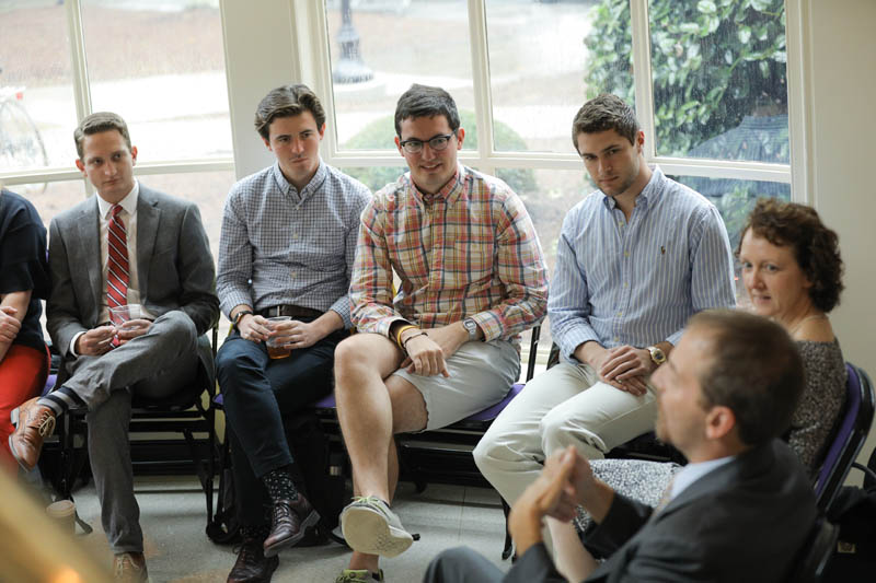 An opportunity of a lifetime for these students to meet with Chuck Todd