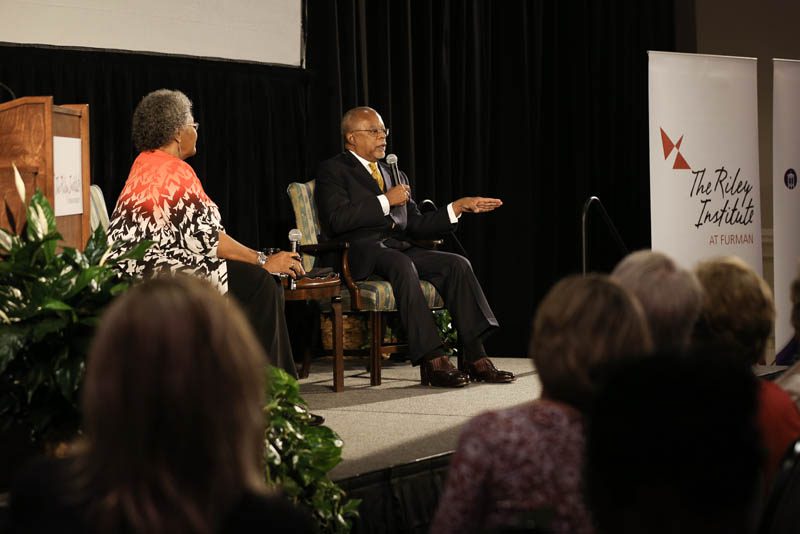 Beryl Dakers and Henry Louis Gates, Jr.