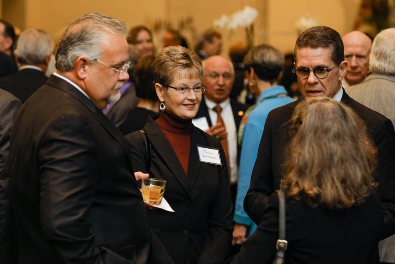 Thomas Hudson, Conni Pedersen and guests