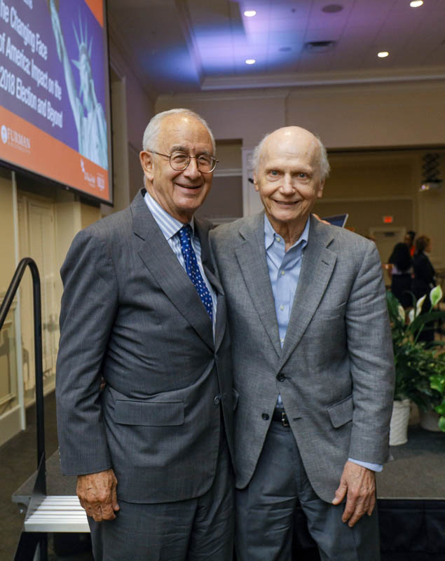 Peter Hart and Secretary Riley
