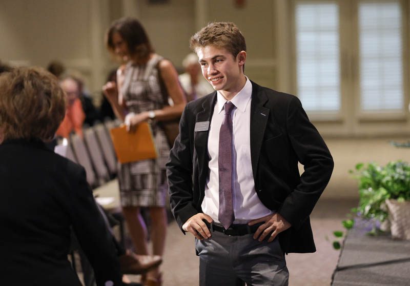 Advance Team member Jack Ligon ('19)