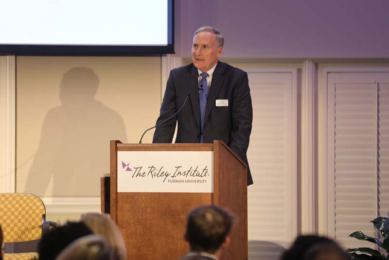Eric Spitler speaking about 