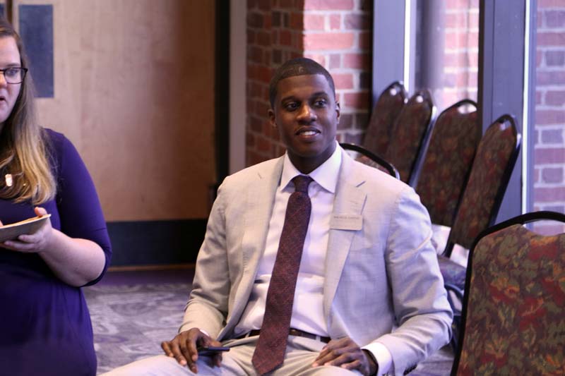 Maurice Owens, Furman class of 2000, head of D.C. office for Libra and former coordinator of the White House situation room