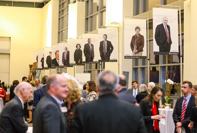 The gallery of past Wilkins Award Winners