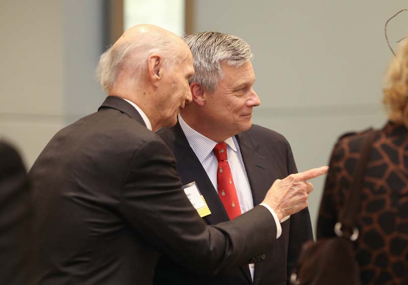 Secretary Riley with Tim Madden, Nelson Mullins Riley & Scarborough LLP