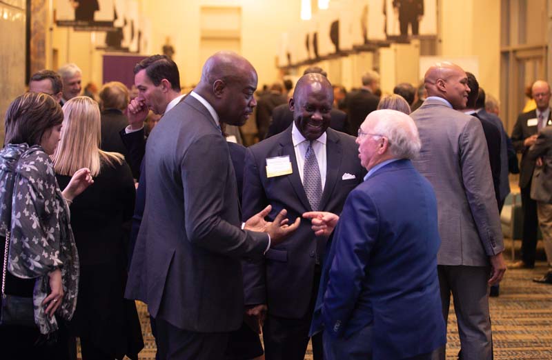 Kodwo Ghartey-Tagoe (c), Duke Energy, and SC Senator Paul Campell (r), 2013 Legislative Award Winner
