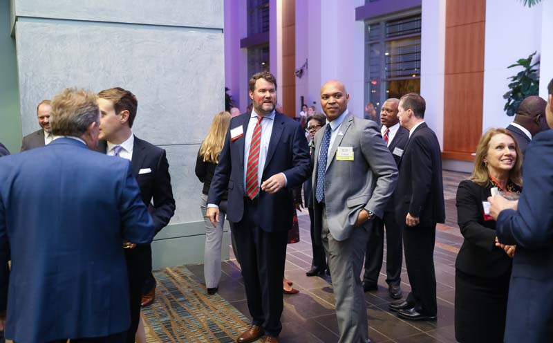 (l-r) SC Senator Scott Talley and Tiger Wells, Duke Energy