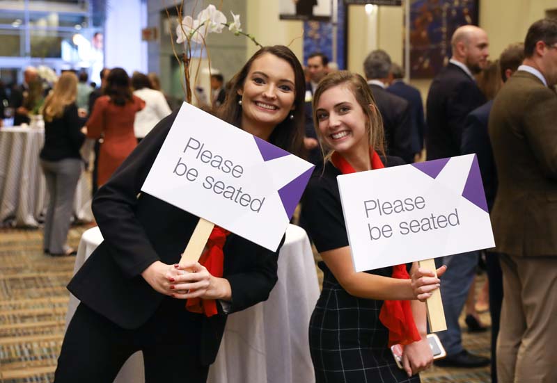 (l-r) Advance Team members Sydney Crosby and Becca Colehower