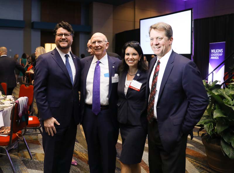 (l-r) Gary Simrill, David Wilkins, Mandy Powers Norrell and James Smith