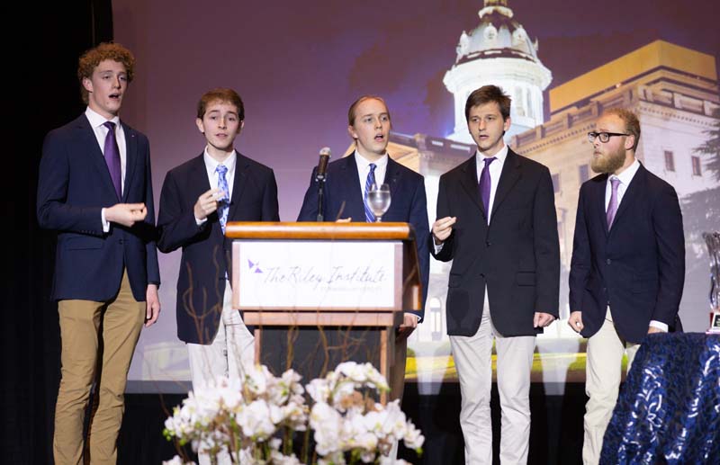 Bell Tower Boys singing 