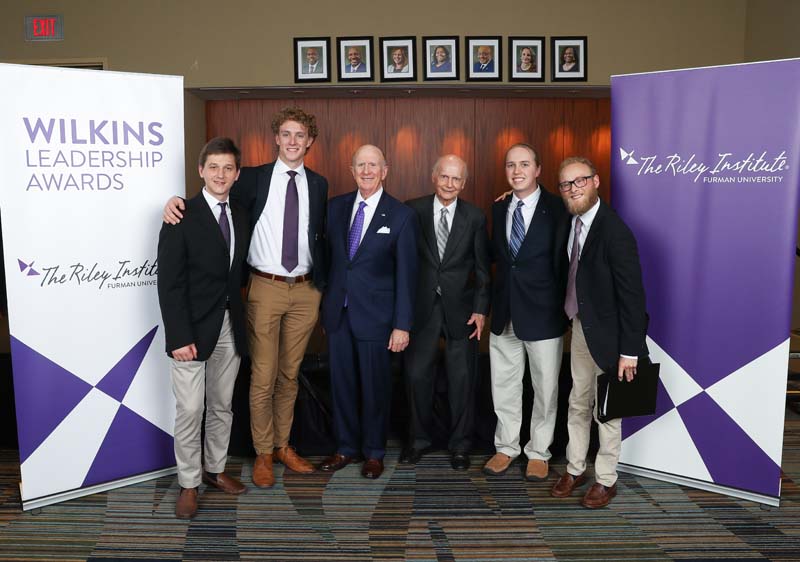 The Bell Tower Boys with David Wilkins and Secretary Riley